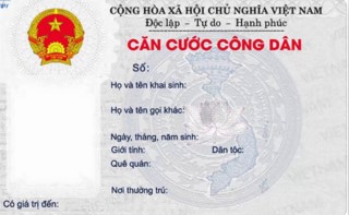 BỘ CÔNG AN TRẢ LỜI CHẤT VẤN CỦA ĐẠI BIỂU NGUYỄN VĂN CHƯƠNG LIÊN QUAN ĐẾN THẺ CĂN CƯỚC CÔNG DÂN